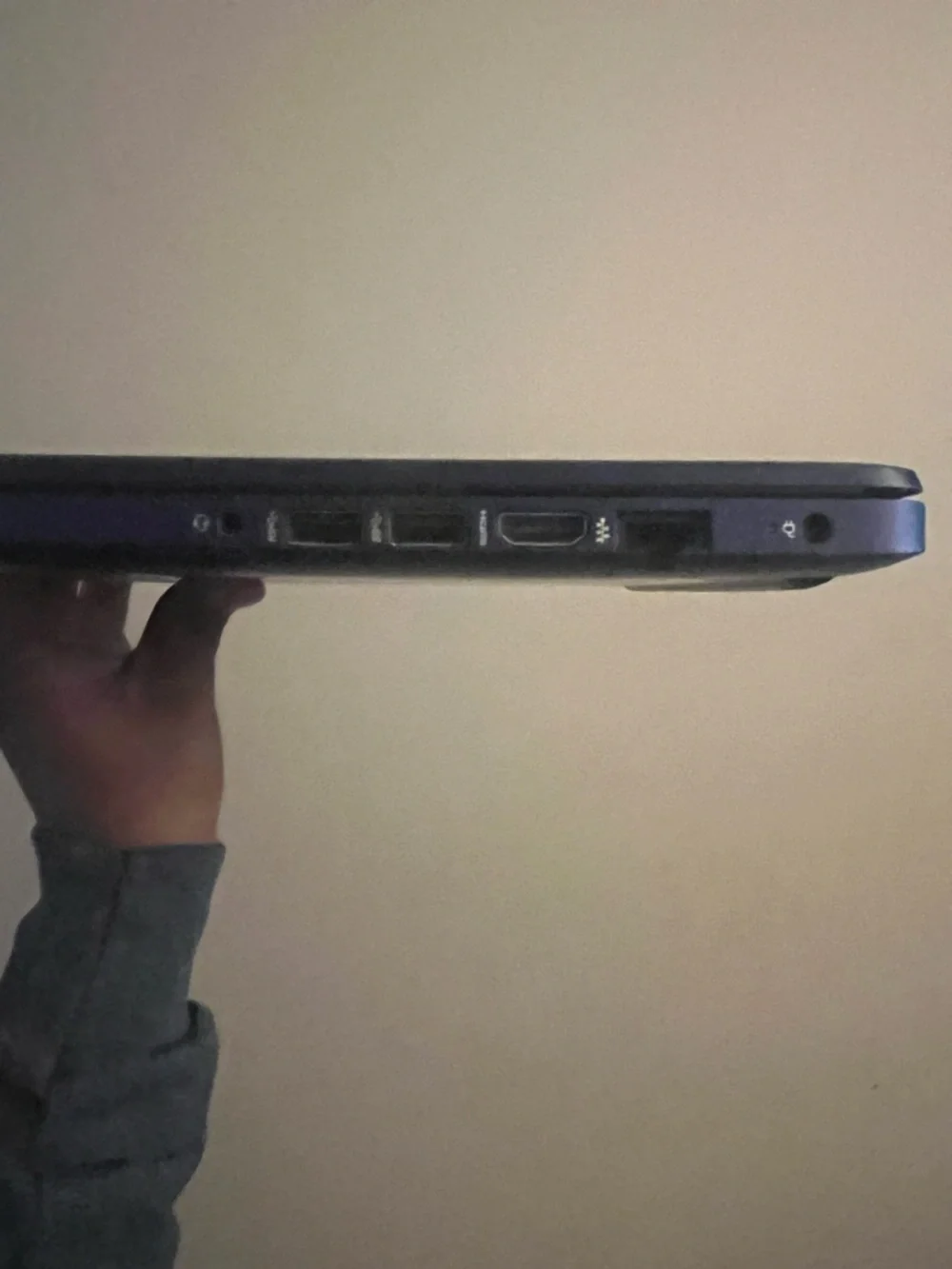 HP Dark Gray/Black Laptop Slim Ultrabook